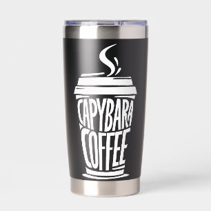 Capybara Coffee Mug   Funny and Adorable Animal  Insulated Tumbler