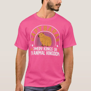Capybara Comedy Kings Of The Animal Kingdom Capyba T-Shirt