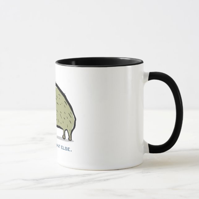 capybara (customizeable text) mug (Right)
