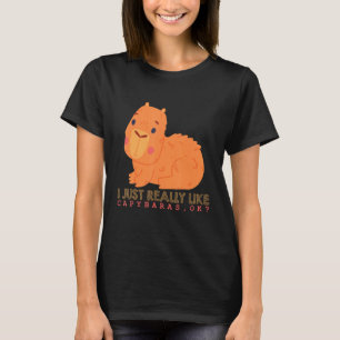 Capybara  Cute Capybaras Rodent Animal Capybara 1 T-Shirt