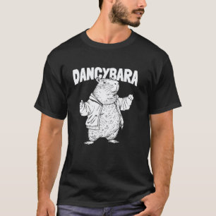 Capybara Dance Instructor Lessons Dancing Teacher T-Shirt