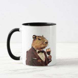 Capybara Dancing Mugs
