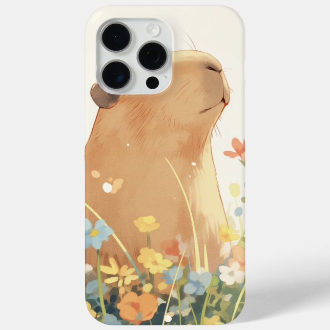 Capybara Daydreaming Case-Mate iPhone Case (Back)