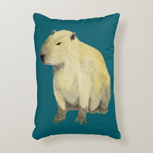 Capybara Decorative Cushion (Front(Vertical))