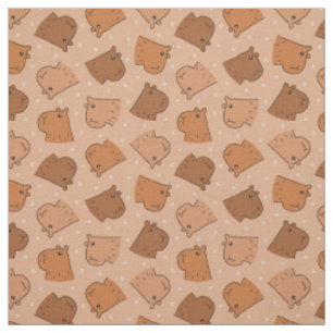 Capybara Fabric