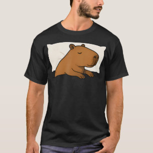 Capybara Favourite Sleep Sleeping s Boys Girls T-Shirt
