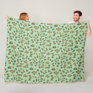 Capybara Fleece Blanket