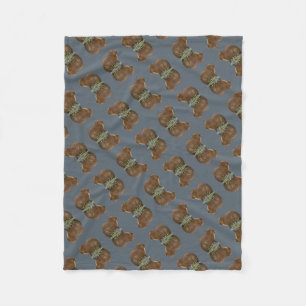 Capybara Fleece Blanket