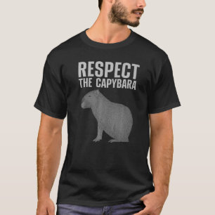 Capybara For Men Women Kids Cavy Rodent Capybara T-Shirt