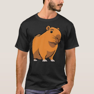 Capybara Funny Animals Cute Chill Capy toon T-Shirt