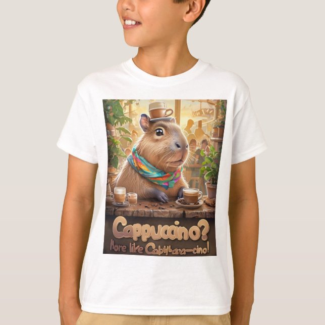 Capybara Funny Meme for Animal Fans T-Shirt (Front)