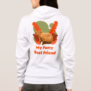 Capybara Furry Best Friend Tropical Animal Hoodie
