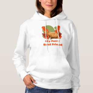 Capybara Furry Best Friend Tropical Animal Hoodie