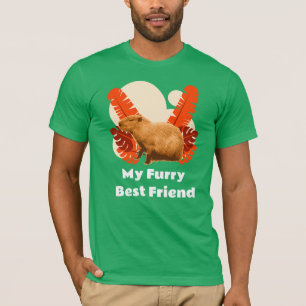 Capybara Furry Best Friend Tropical Animal T-Shirt
