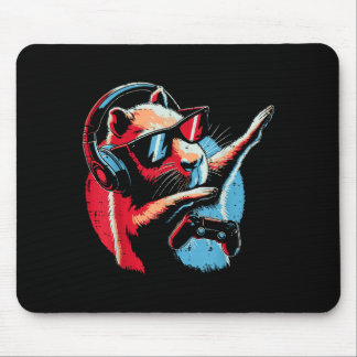 Capybara Gaming Controller Dab Gamer Capy Boys Kid Mouse Mat