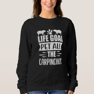 Capybara Giant Rodent For carpinchos 17 Sweatshirt