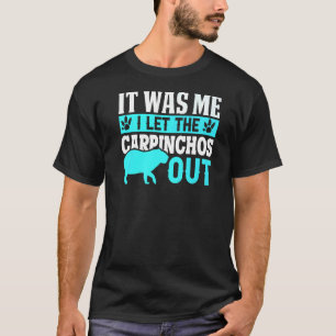 Capybara Giant Rodent For carpinchos 9 T-Shirt