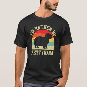 Capybara Giant Rodent For Happybara T-Shirt