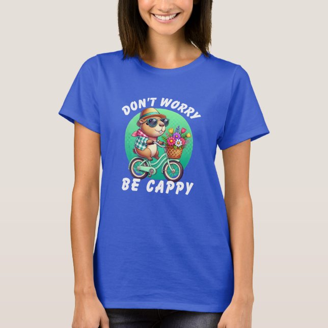 Capybara Gifts | Capybara Shirt | Don'T Worry (Front)
