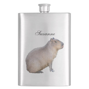 Capybara Hip Flask