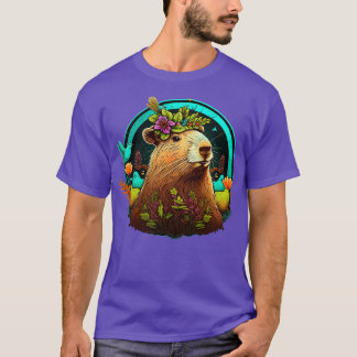 Capybara Hippie 1 T-Shirt
