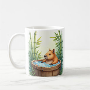 Capybara Hot Tub Relaxation Chill Vibes Spa Day St Coffee Mug