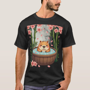 Capybara Hot Tub Relaxation Spa Day Chill Capybara T-Shirt