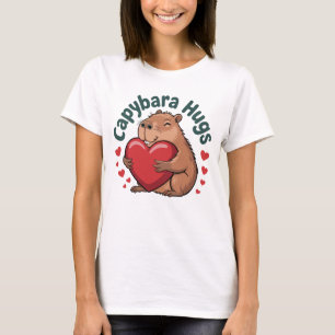 Capybara Hugs T-Shirt