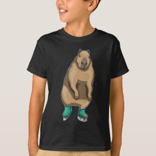 Capybara Ice skating Ice skates T-Shirt