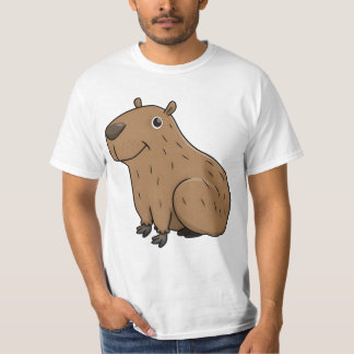 "  Capybara Illustrations & Clip Art " T-Shirt