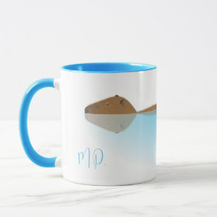Capybara & Initials Mug