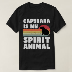 Capybara Is My Spirit Animal T-Shirt