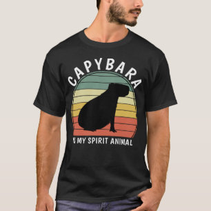 Capybara Is My Spirit Animal T-Shirt