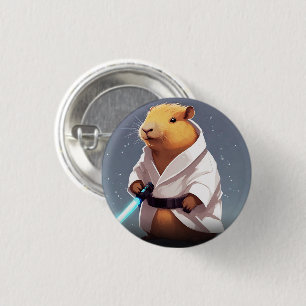 Capybara J 3 Cm Round Badge