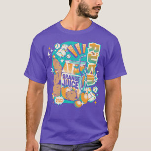 Capybara Japanese Orange Juice by Tobe Fonseca T-Shirt