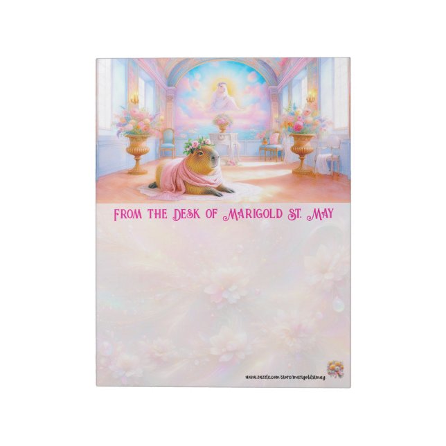 Capybara Jesus Notepad (Rotated)