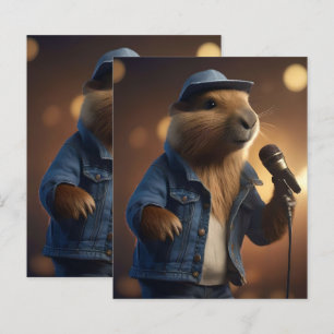 Capybara Keith Country Western Singer, 
