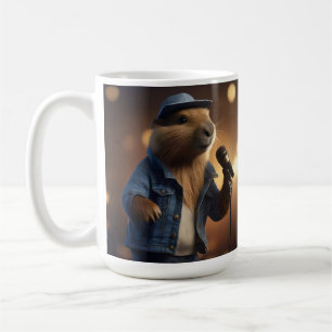 Capybara Keith The Country Western Singer, Coffee Mug