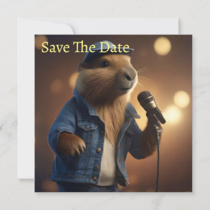 Capybara Keith The Country Western Singer, Save The Date