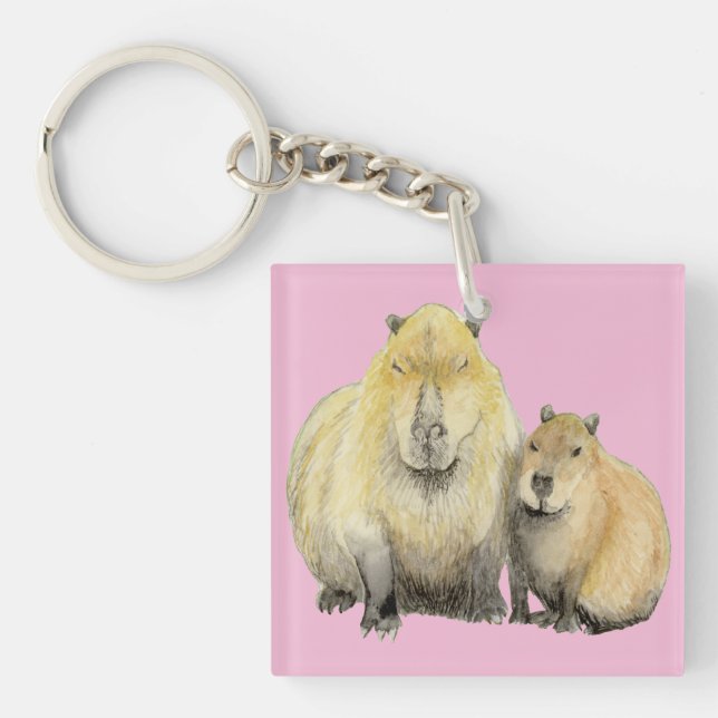 Capybara Key Ring (Front)