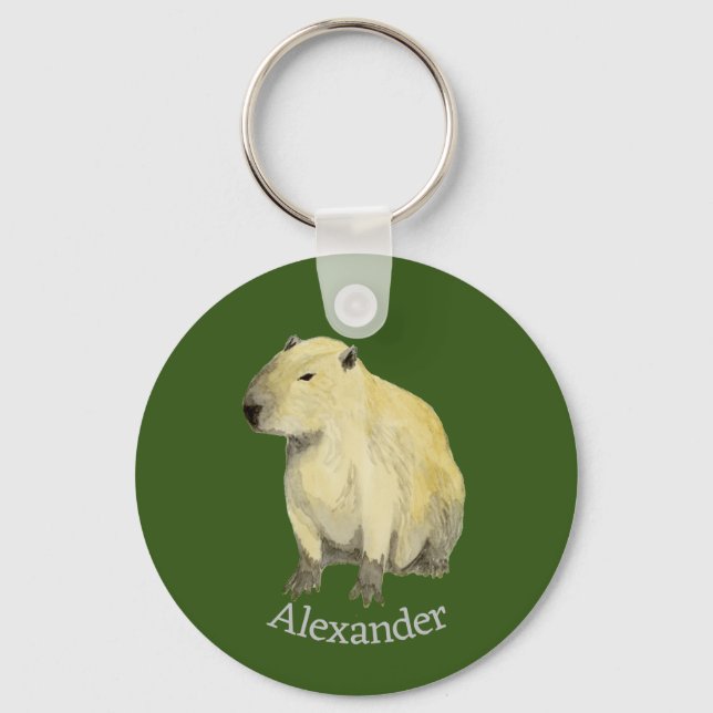Capybara Key Ring (Front)