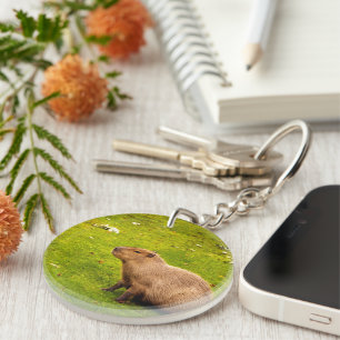 Capybara Key Ring