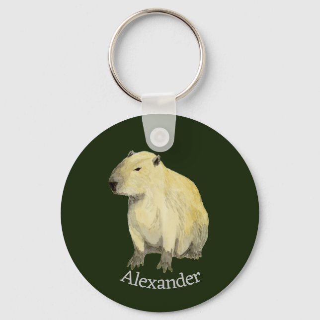 Capybara Key Ring (Front)