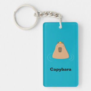 Capybara Key Ring