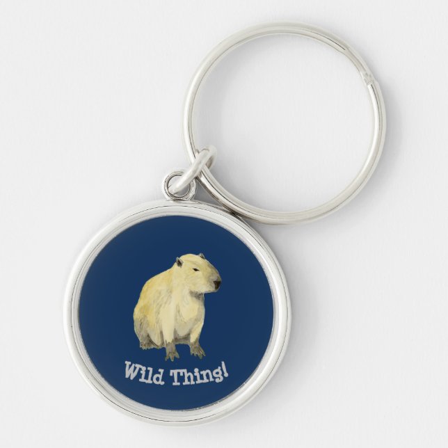 Capybara Keychain (Front)
