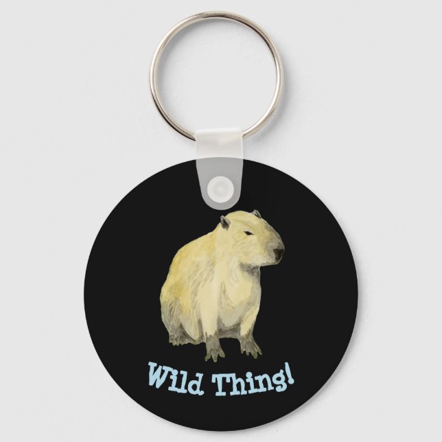 Capybara Keychain (Front)