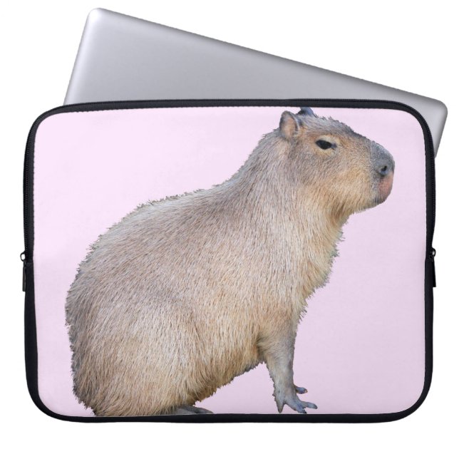 Capybara Laptop Sleeve (Front)