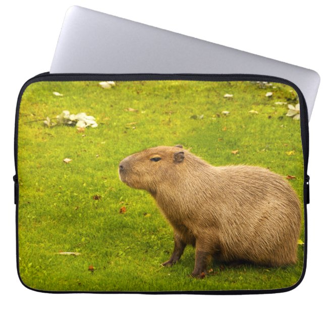 Capybara Laptop Sleeve (Front)