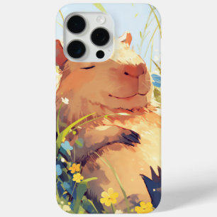Capybara Lazy Days iPhone 15 Pro Max Case