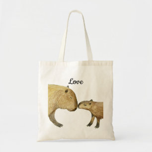 Capybara Love Tote Bag